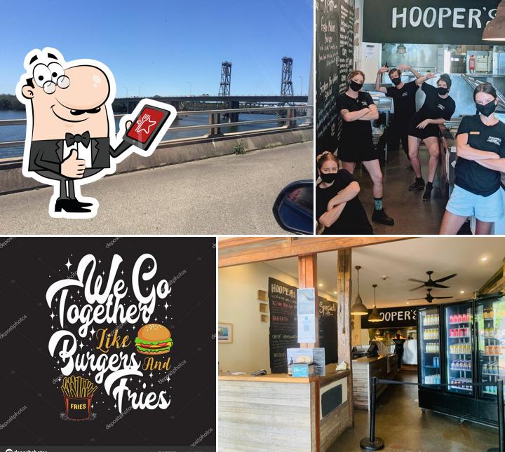 Hoopers Burgers in Brunswick Heads Restaurant menu and reviews