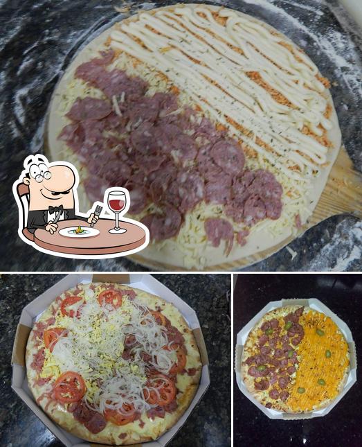 Comida em Pastelaria e Pizzaria La Delicia