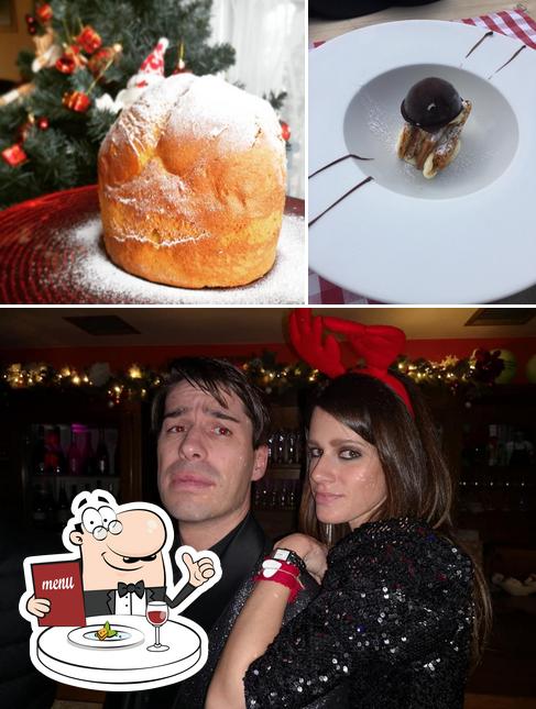 Dai un’occhiata alla foto che raffigura la cibo e bancone da bar di Cantina del Baffo