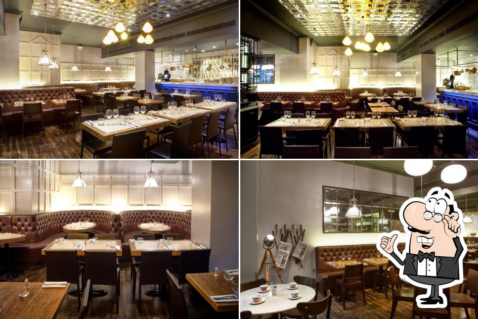 Check out how H brasserie looks inside