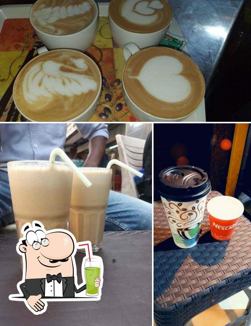 Enjoy a drink at Coffee Full Day