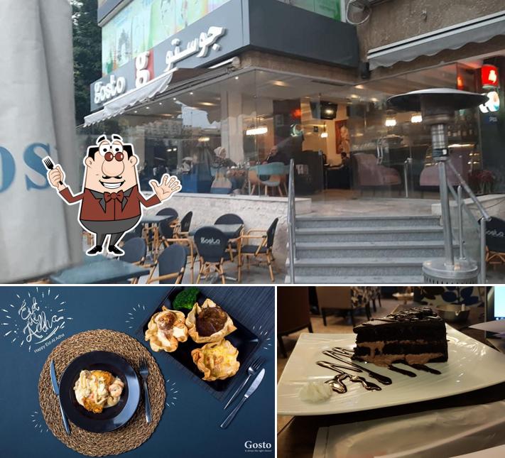 The photo of Gosto Restaurant & Café - Heliopolis’s food and interior