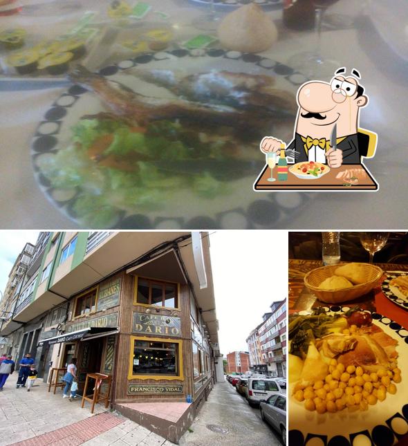 Las imágenes de comida y exterior en Café Bar Darío