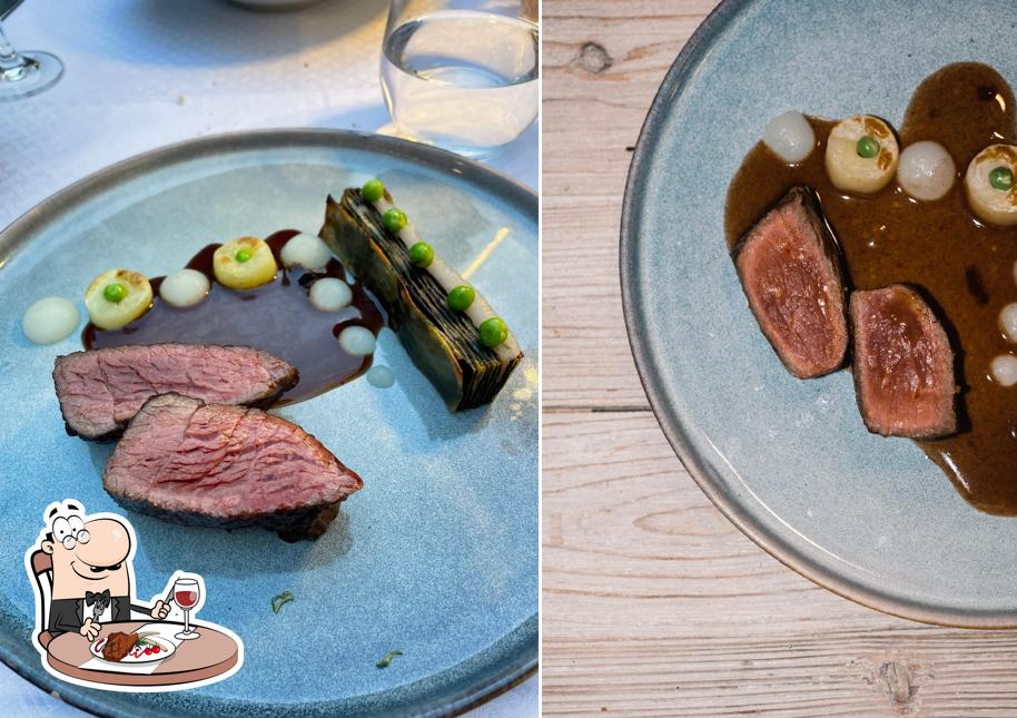 Choisissez des plats à base de viande à Restaurant Les Flâneurs