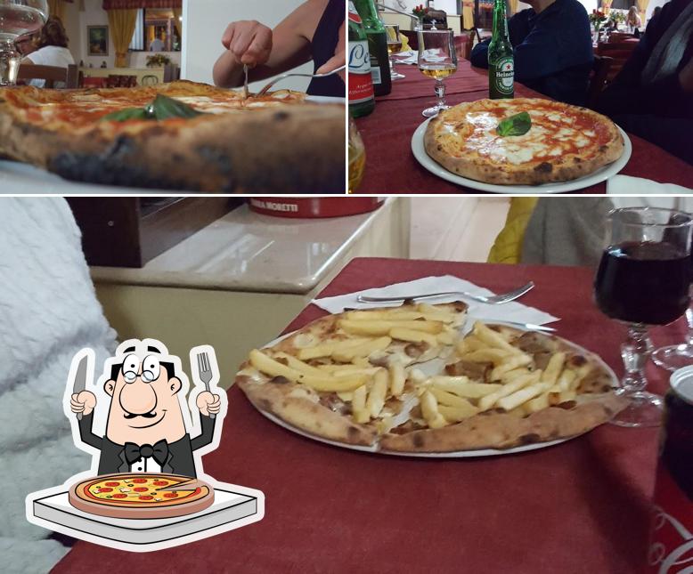 Choisissez des pizzas à Pizzeria Del Sole