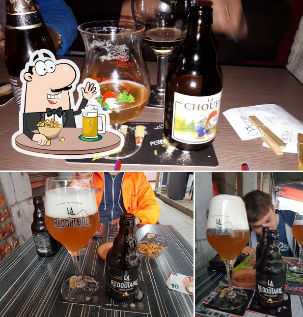 Commandez une pinte de bière blonde ou brune