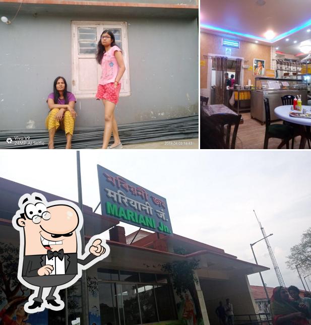 Take a look at the picture displaying interior and exterior at FOOD TRACK