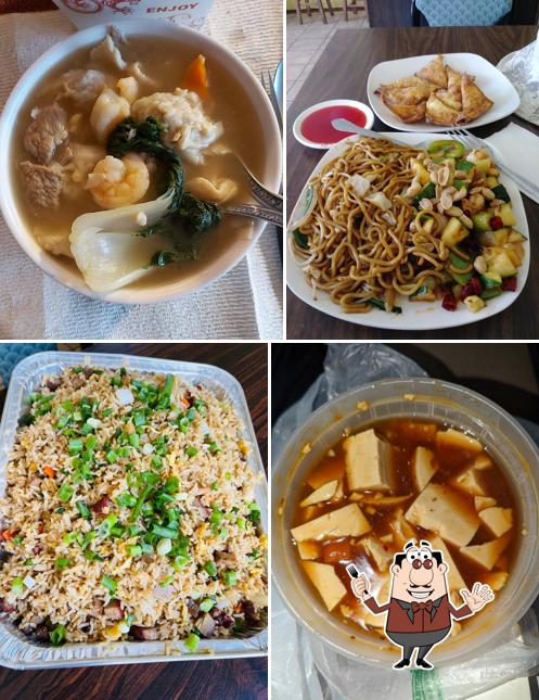 Comida en Lee’s garden Chinese restaurant