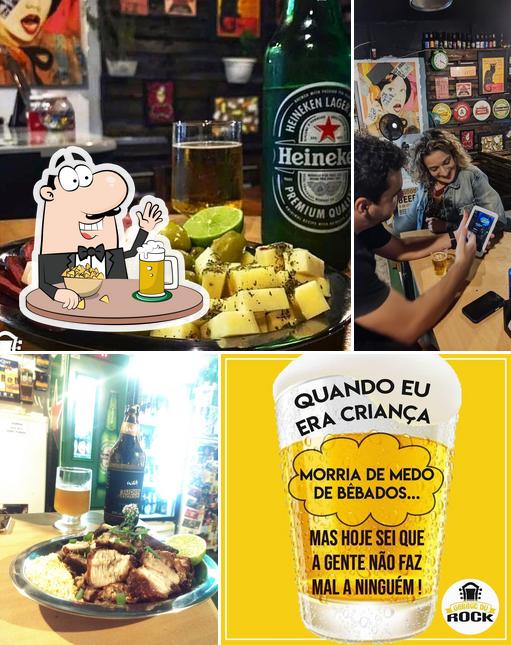 Peça um copo de cerveja leve ou escura