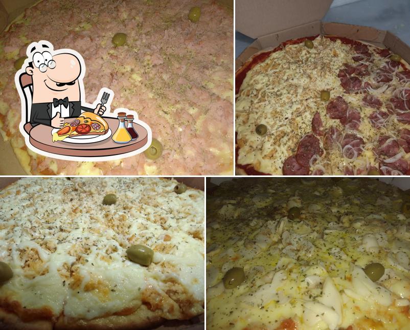 No R.G.B.SABORES, você pode pedir pizza