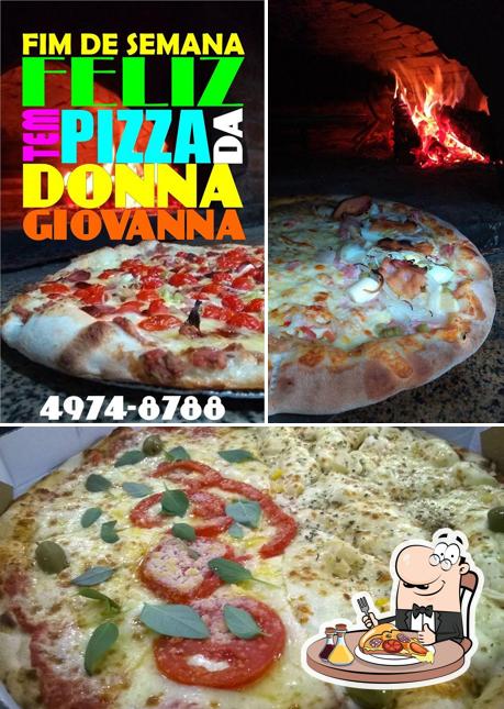 No Donna Giovanna Pizzeria, você pode conseguir pizza