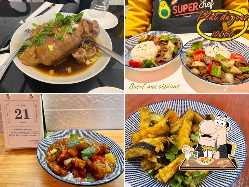 Plats à Restaurant Festin d'Asie