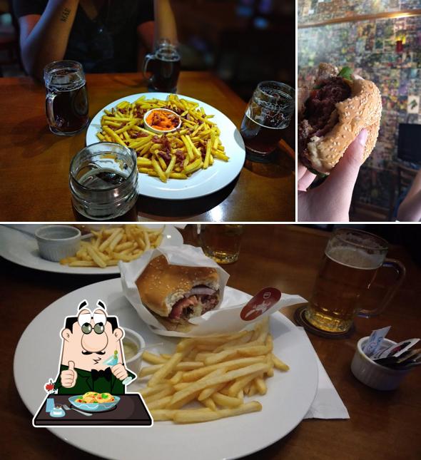 Platos en Geek Burguer