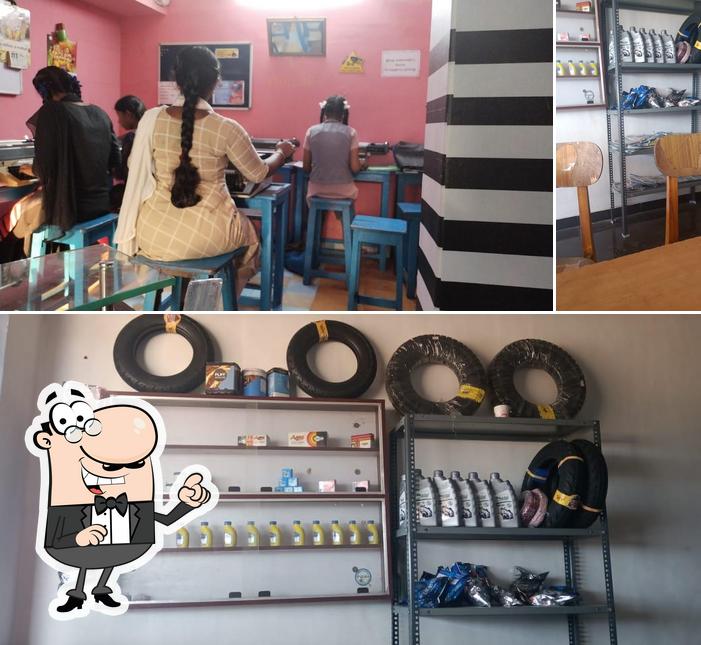The interior of New chennai hot puff