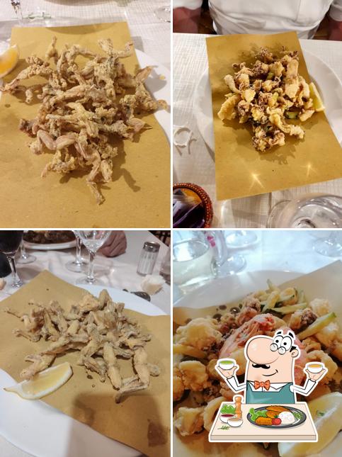 Calamari fritti al Trattoria Basiano