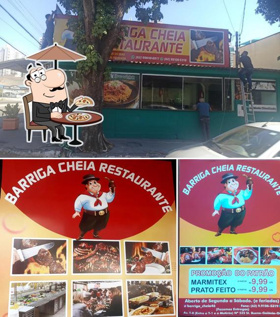 Внешнее оформление "Restaurante barriga cheia"