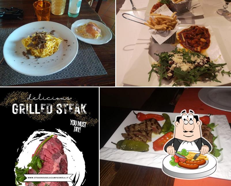 Platti al Trattoria La Campagnola