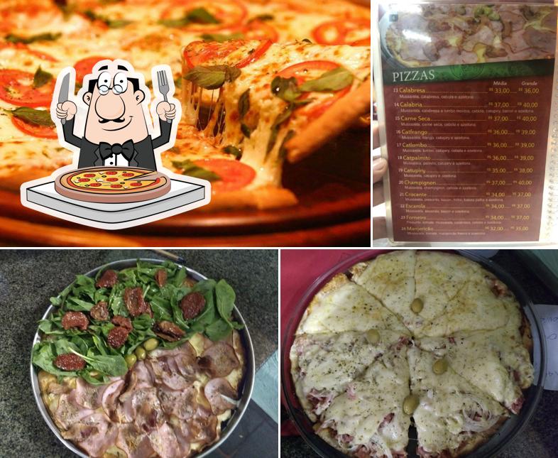 Escolha diversos variedades de pizza