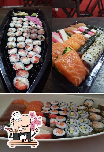 No Japa Top Sushi Comida Japonesa, você pode provar sushi