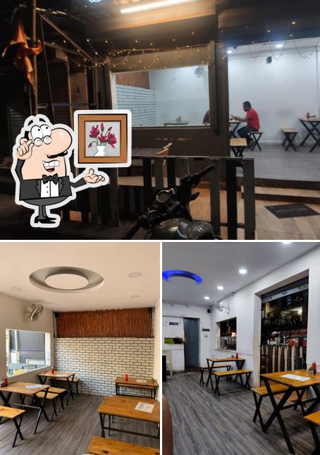 The interior of Tim’s Burger Barn