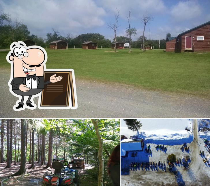 Tuggers Grill Bar & Campground in Barnes Corners Restaurant menu and
