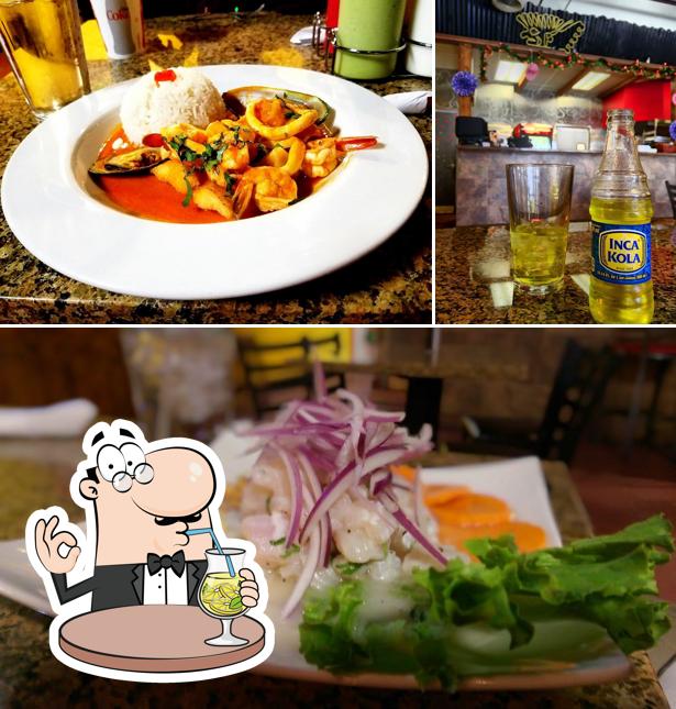 Estas son las fotos que hay de bebida y comida en El Rocoto Peruvian Restaurant