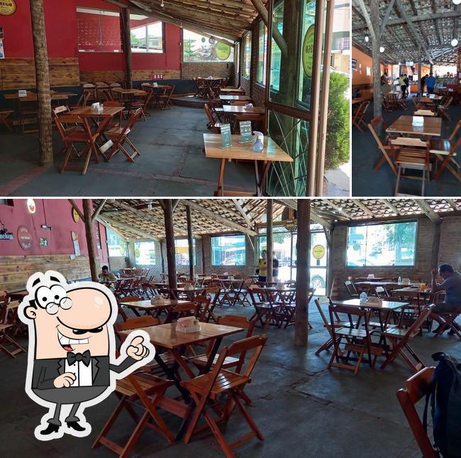 O interior do Grego Beer - Restaurante e Churrascaria