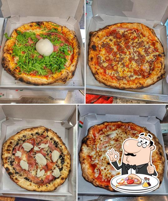 A Pizza Mamma, vous pouvez prendre des pizzas