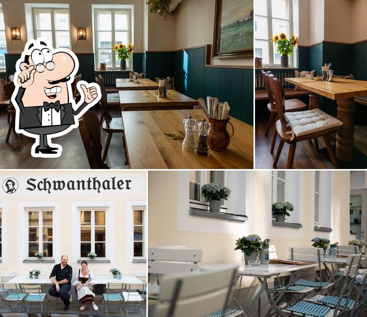 L'intérieur de Schwanthaler Wirtshaus