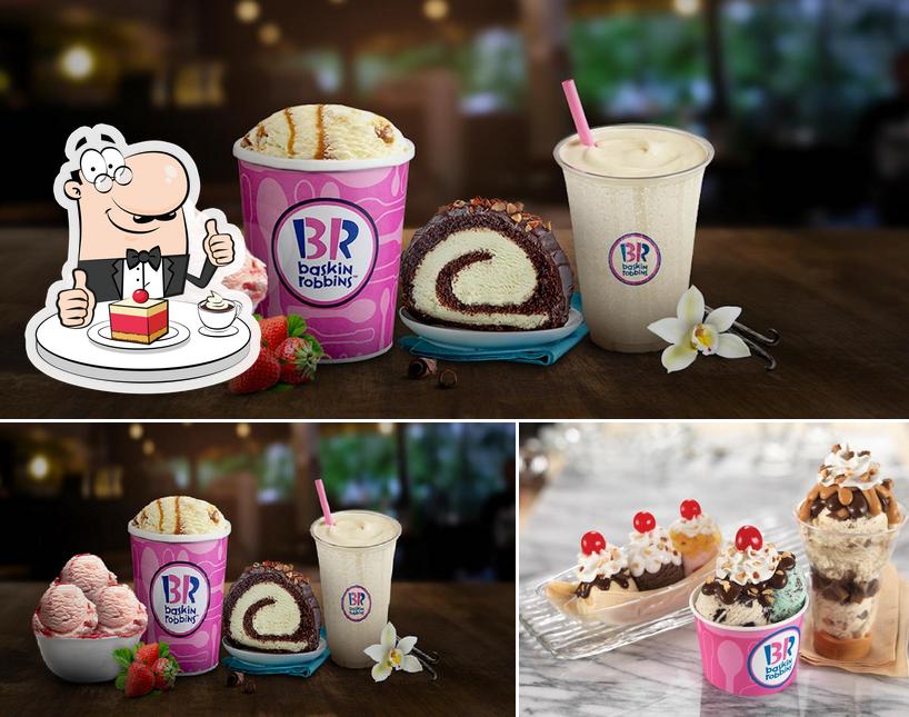 Don’t forget to order a dessert at Baskin-Robbins