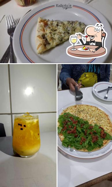 Comida em Kaliptu's Pizzaria