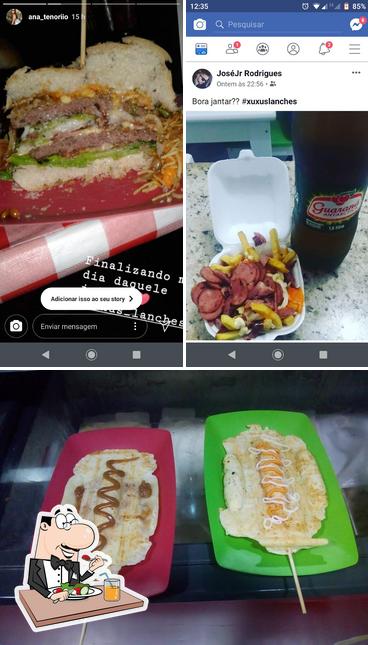 Comida em Xuxu's Lanches