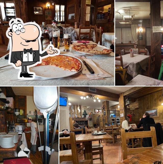 L'intérieur de Pizzeria Circolo Alpino