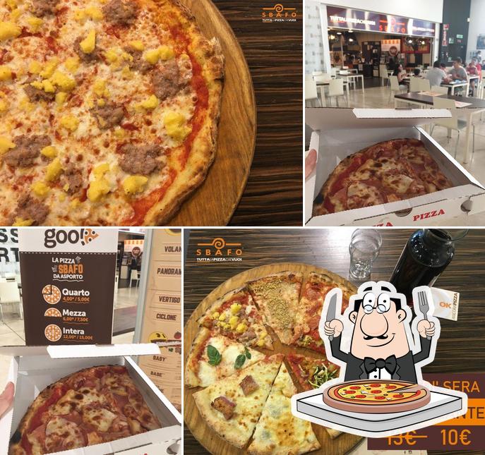 Prova una pizza a Sbafo Stezzano, Giropizza, Pizza senza Glutine, Pizza a Mezzogiorno, [Centro Commerciale Le Due Torri]