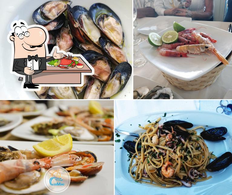 Gli ospiti di Da Cosi'Mino Ristorante possono avere vari prodotti di cucina di mare