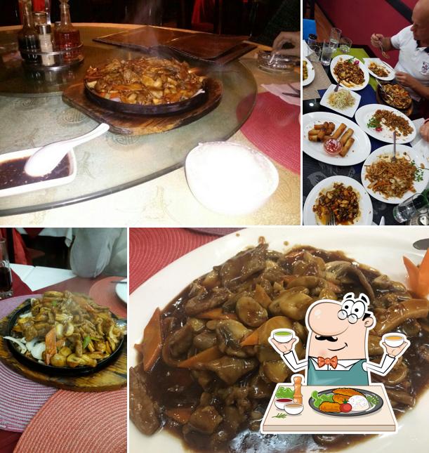 Gerichte im Chinese Restaurant Vang Fu