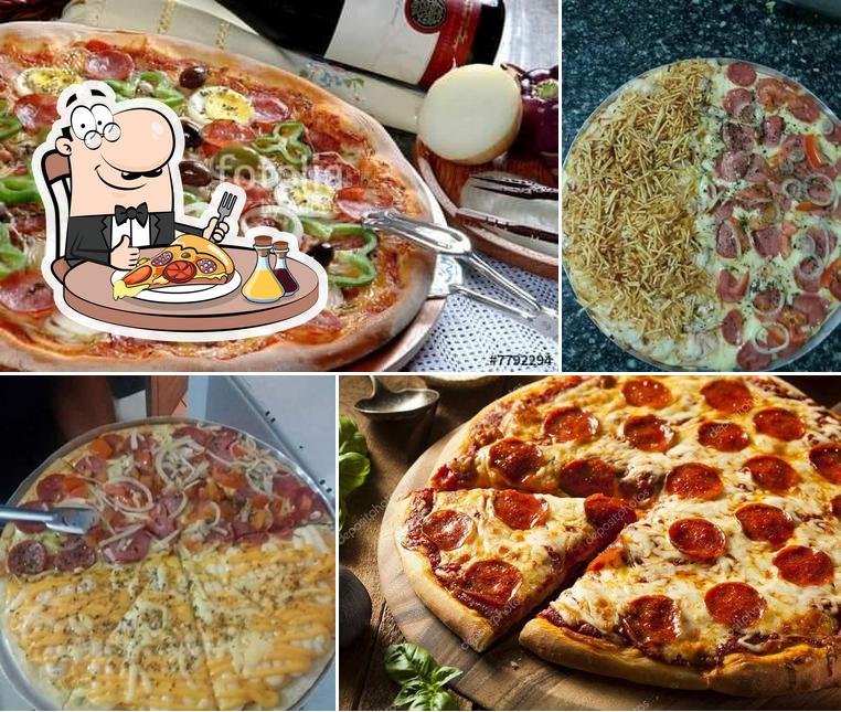 Peça pizza no Pizzaria Express