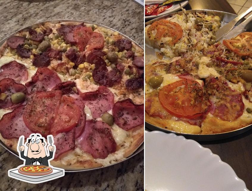 Peça pizza no Alpes Lanches Restaurante E Pizzaria
