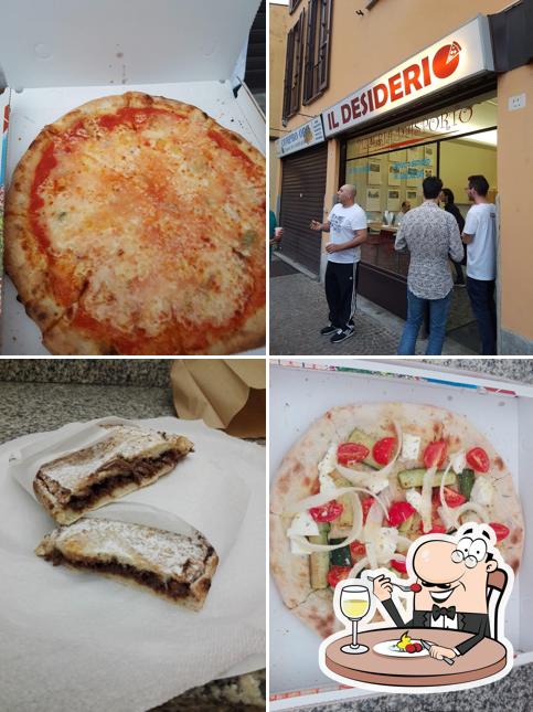 Cibo al pizzeria il desiderio di fenoli emanuele