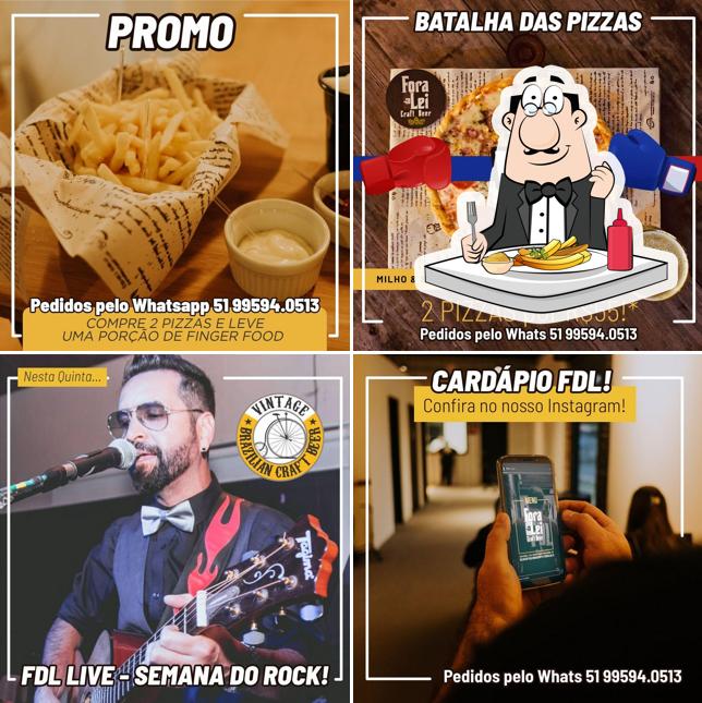 Peça cbatatas fritas francesas no Cervejaria FDL Ltda