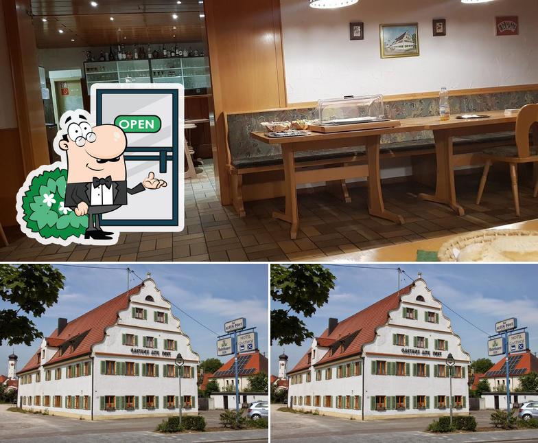 Las imágenes de exterior y interior en Gasthof zur Alten Post