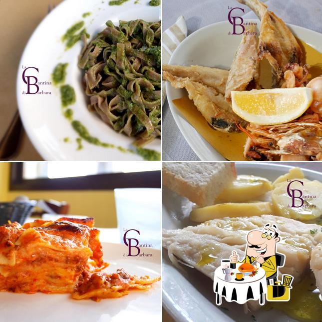 Cibo al Ristorante La Cantina di Barbara