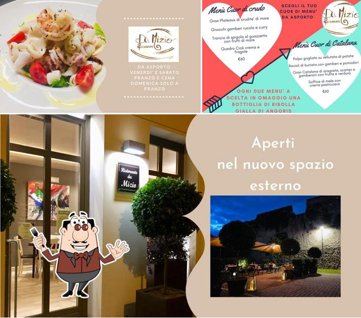 Cibo al Ristorante Da Mizio