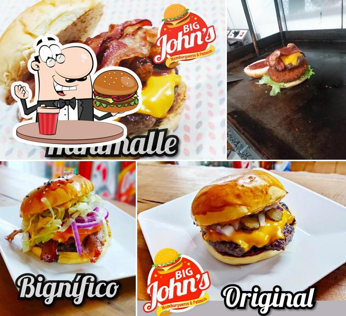 Os hambúrgueres do Big John's Tarumã irão saciar uma variedade de gostos