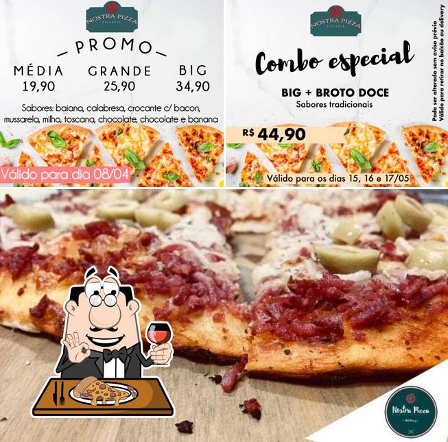 Experimente diferentes variedades de pizza