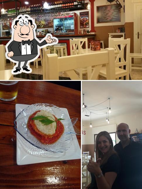 Mira las fotos donde puedes ver interior y cerveza en Bar Maestranza
