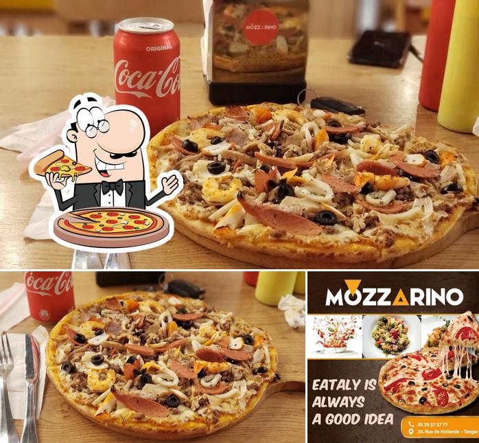 Commandez des pizzas à Mozzarino