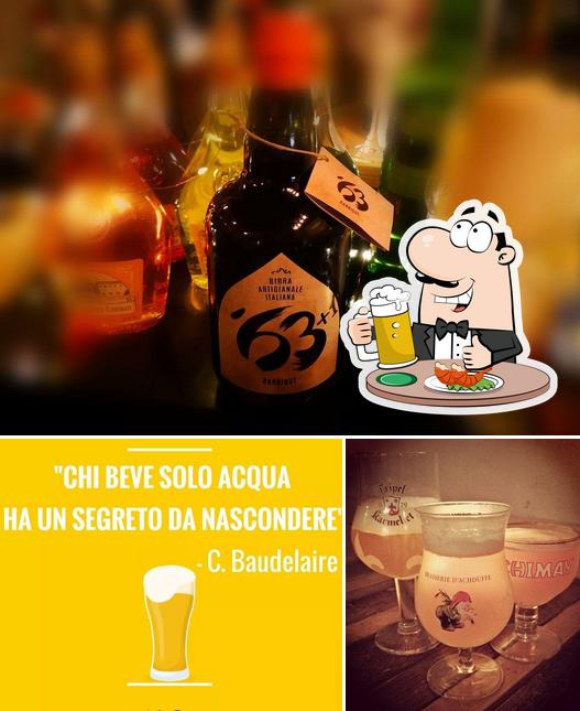 Birreria 64 serve un'ampia gamma di birre