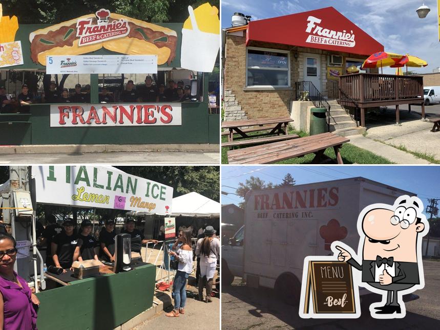 Look at the photo of Frannies Beef & Catering