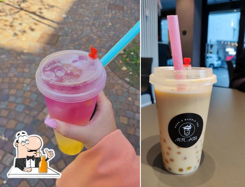 Prova i tanti drink servite da Mr. Hu Poké&bubble Tea